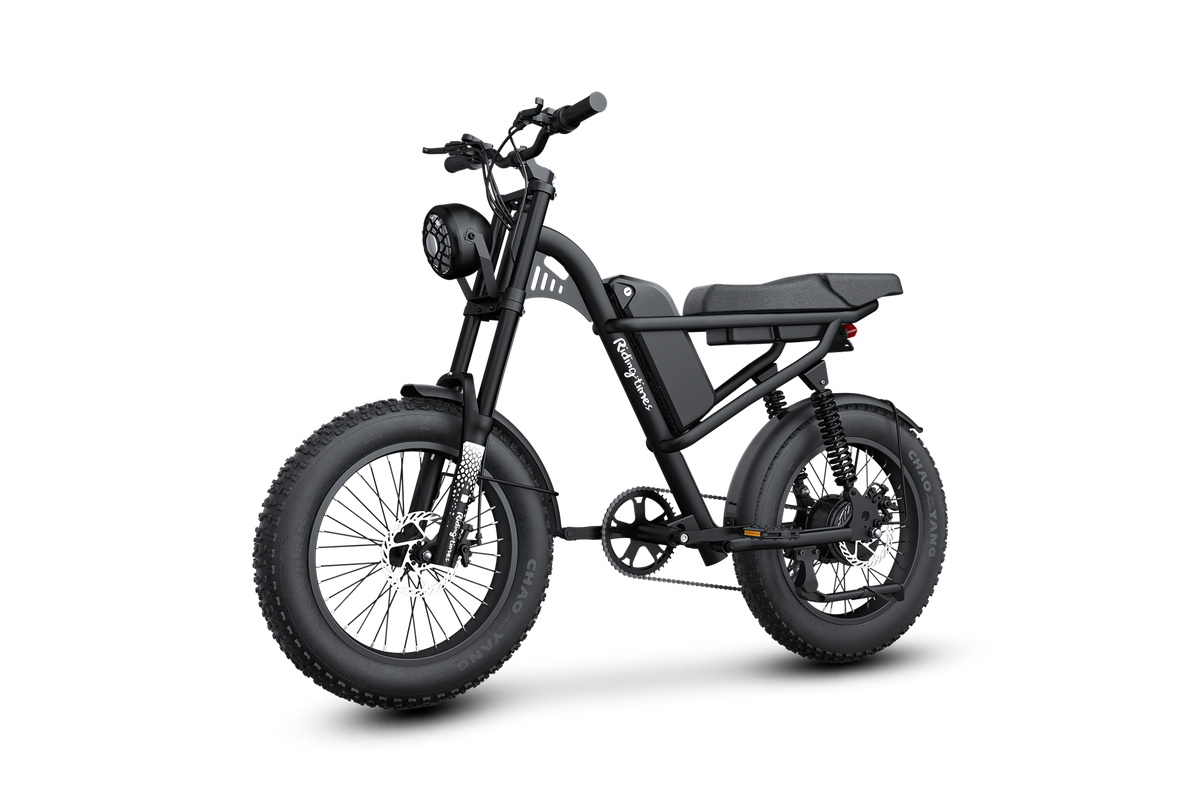 Z8&Z8 Pro Bicicleta Elétrica Estilo Mobylette