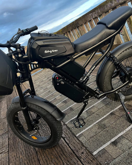 Riding Times electric bike showcasing warranty and customer support services