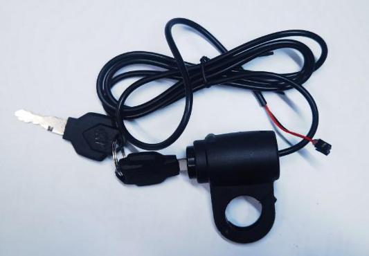 Interruptor de Ignição e Jogo de Chaves de E-Bike para Bicicletas Elétricas Riding'times