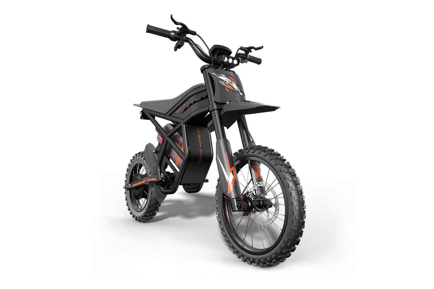 Black GT54Pro off-road electric bike on a white background