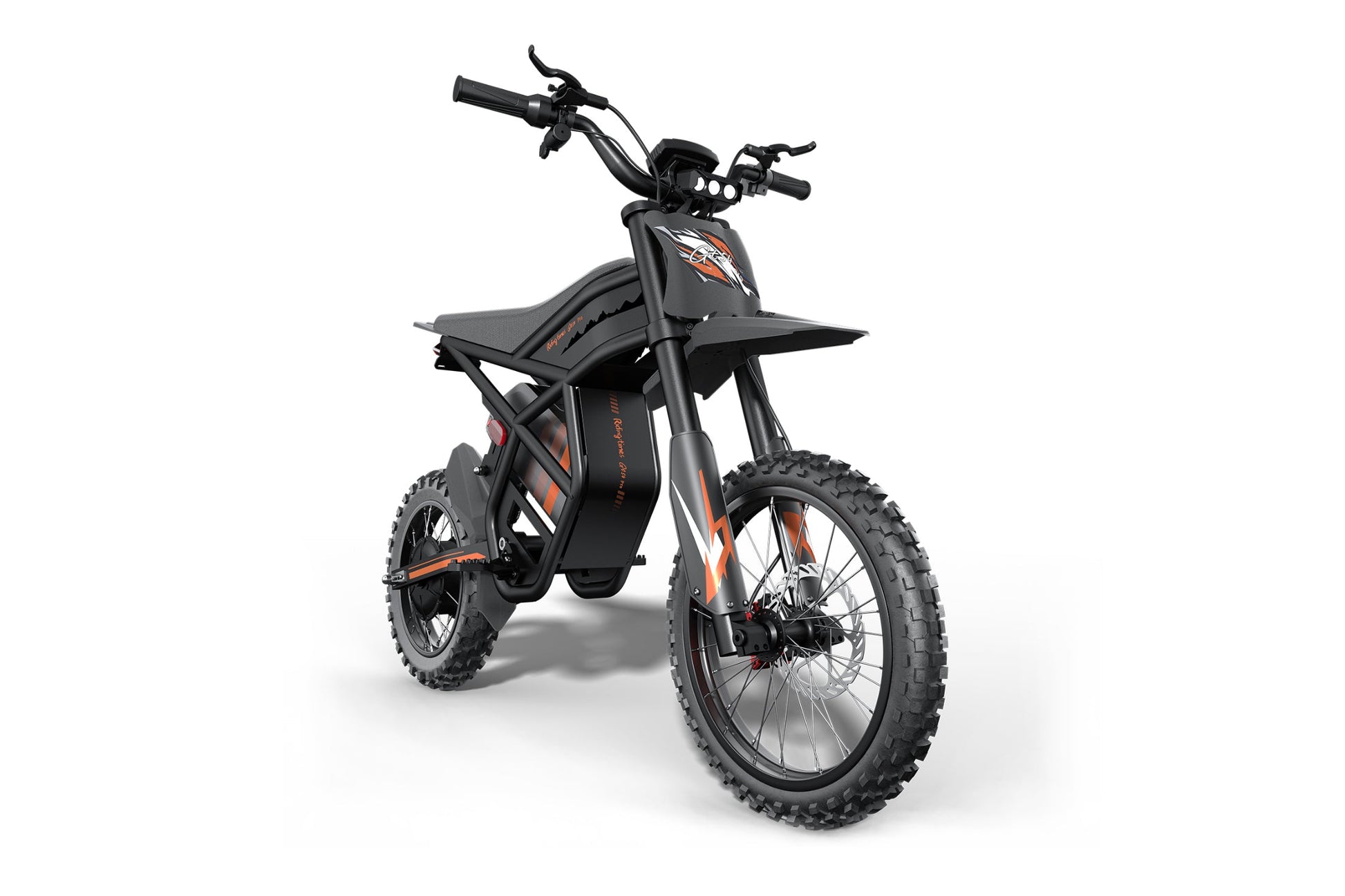 Black GT54Pro off-road electric bike on a white background