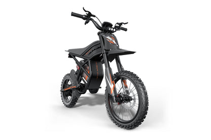 Black GT54Pro off-road electric bike on a white background