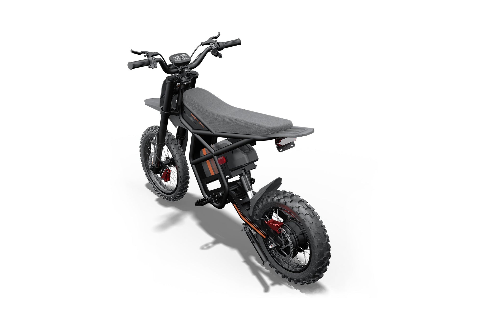 GT54 Pro Electric Mini Motorbike black kids and adults off-road bike side view