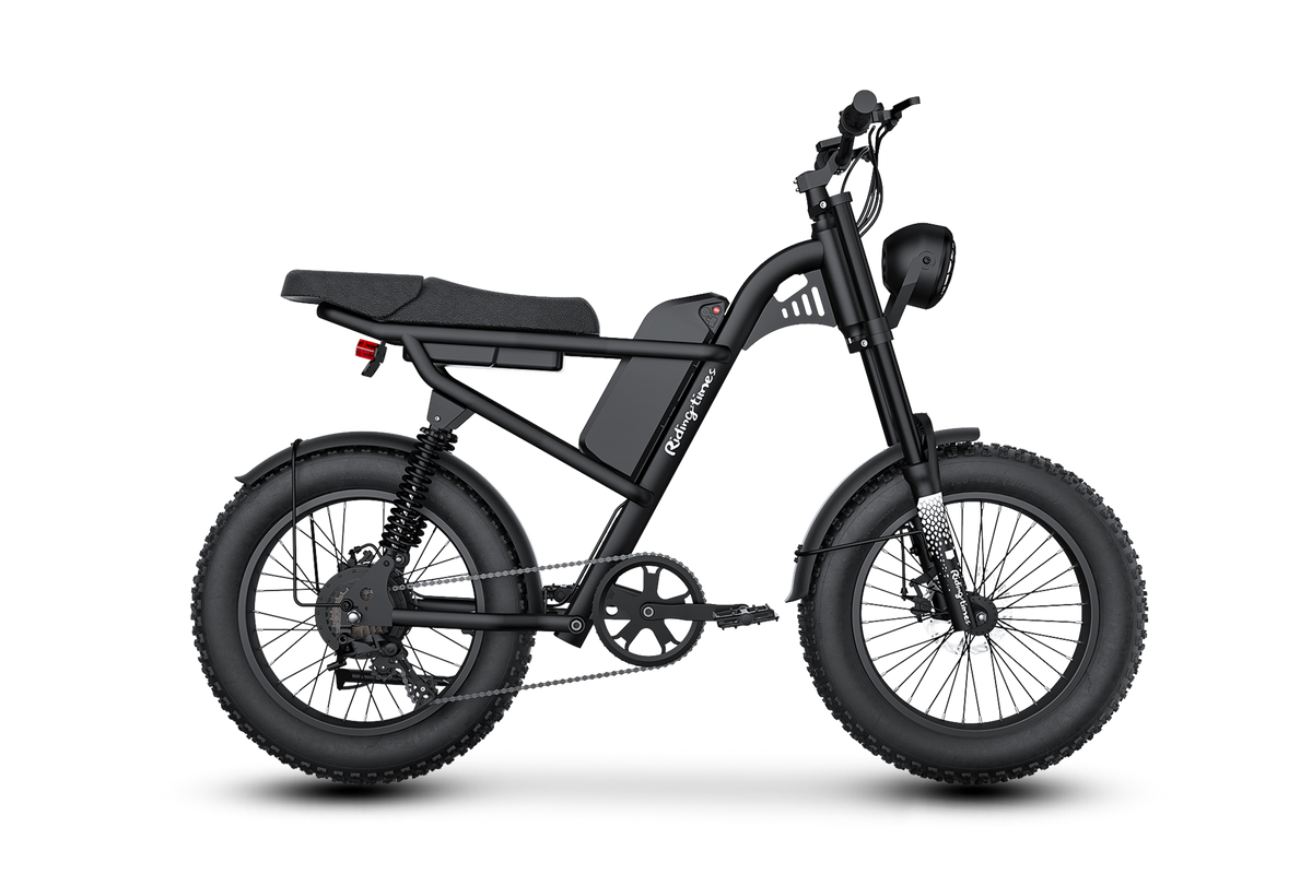 Z8&Z8 Pro Bicicleta Elétrica Estilo Mobylette
