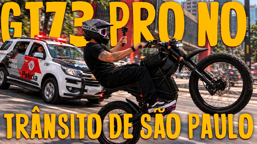 Bike Elétrica GT73 Pro Riding Times